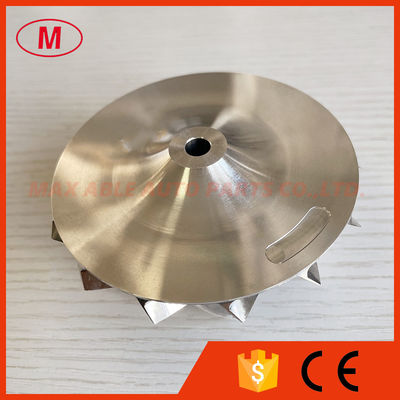 S200-EFR 1283-123-2007 62.60/84.48mm 7+7 blades high peroformance turbo aluminum 2618/milling/billet compressor wheel