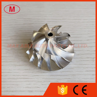 RHF5 41.24/56.00mm 7+7 blades high performance Turbo milling/aluminum 2618/billet compressor wheel for VIFB