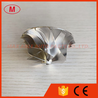 RHF5 41.24/56.00mm 7+7 blades high performance Turbo milling/aluminum 2618/billet compressor wheel for VIFB