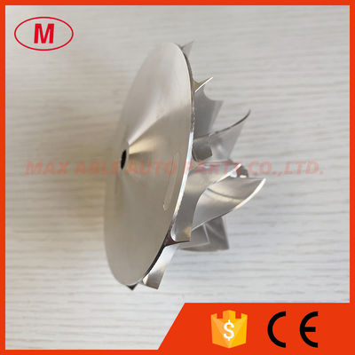 GT3788LVA 753610-0004 60.98/88.25mm 6+6 blades high performance turbo milling/aluminum 2618/billet compressor wheel