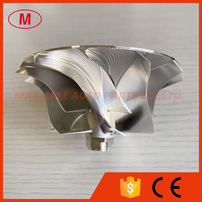 GT3788LVA 753610-0004 60.98/88.25mm 6+6 blades high performance turbo milling/aluminum 2618/billet compressor wheel