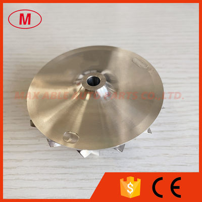 K26 50.33/72.60mm 7+7 blades high performance Turbo milling/aluminum 2618/billet compressor wheel for 5326-970-0001 M57D