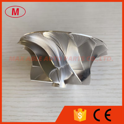 K26 50.33/72.60mm 7+7 blades high performance Turbo milling/aluminum 2618/billet compressor wheel for 5326-970-0001 M57D