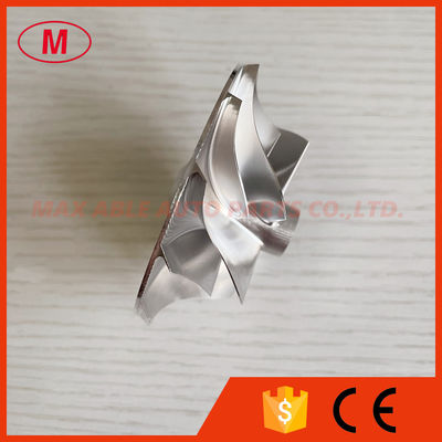 GT15-25 reverse 48.30/68.01mm 6+6 blades high performance milling/billet compressor wheel