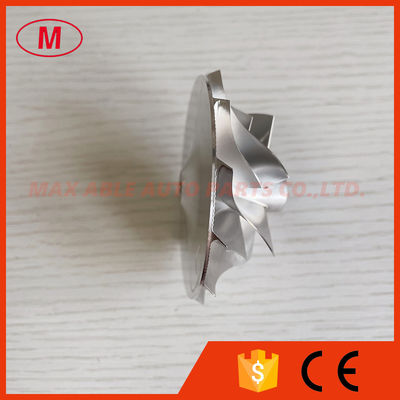 GT15-25 reverse 48.30/68.01mm 6+6 blades high performance milling/billet compressor wheel