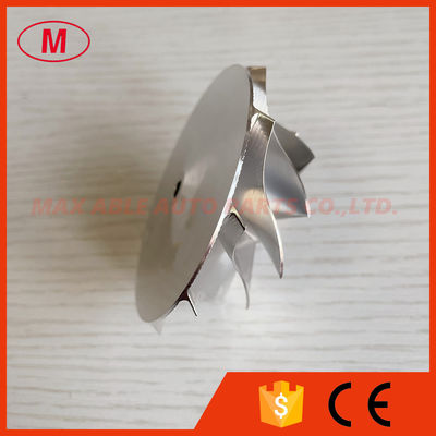 TD04HL reverse 50.38/68.00mm 10+0 blades  high performance turbo milling/Billet compressor wheel