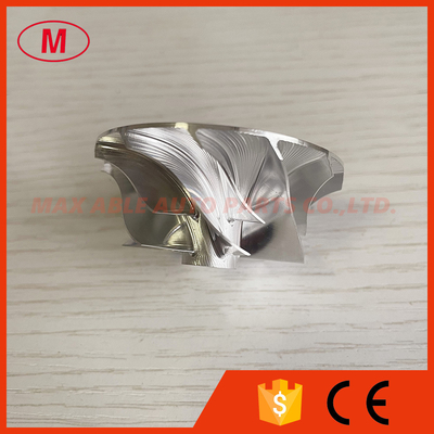 TF035 13T 38.35/51.00mm 6+6 blades turbocharger milling/aluminum 2618/billet compressor wheel