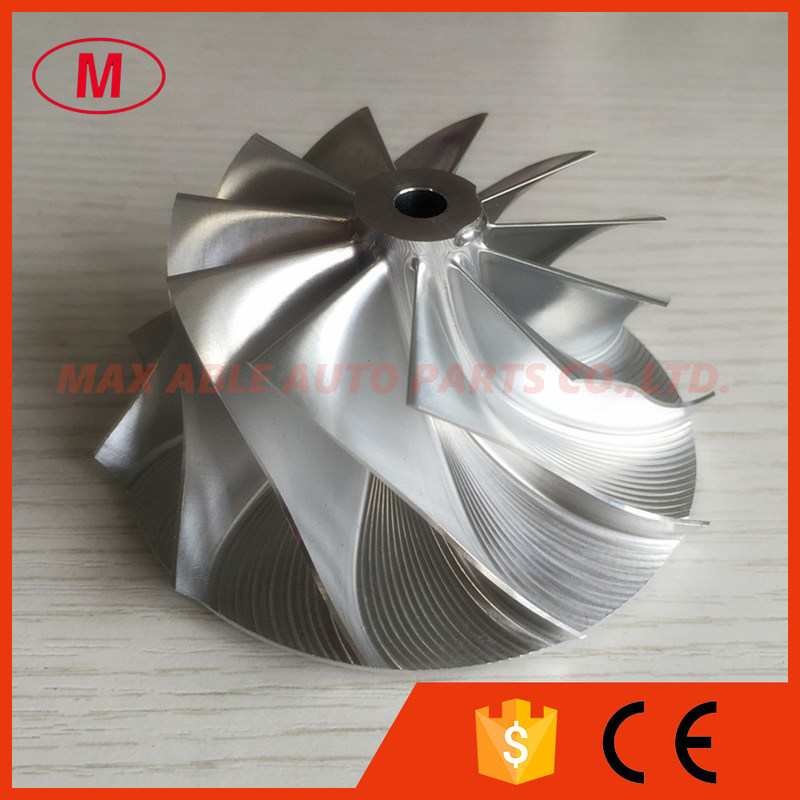 GTX3582 62.45/82.36mm 11+0 blades higher blade racing turbo milling/billet compressor wheel