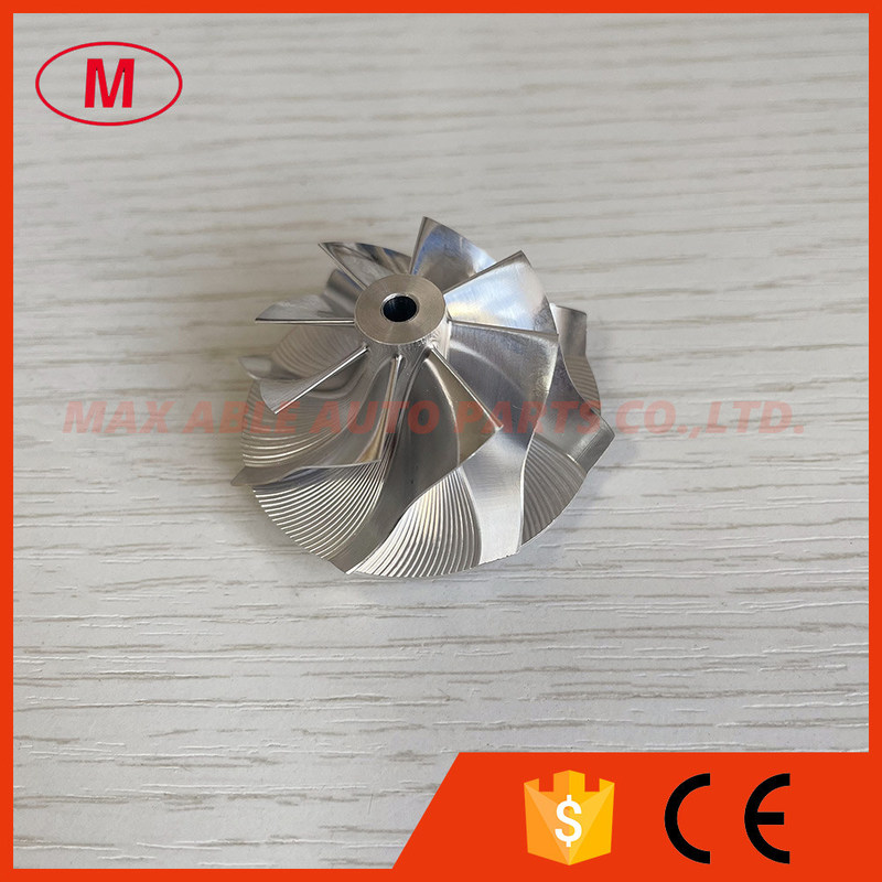 GT12 reverse 33.40/44.01mm 8+0 Blades high performance milling/aluminum 2618/billet compressor wheel