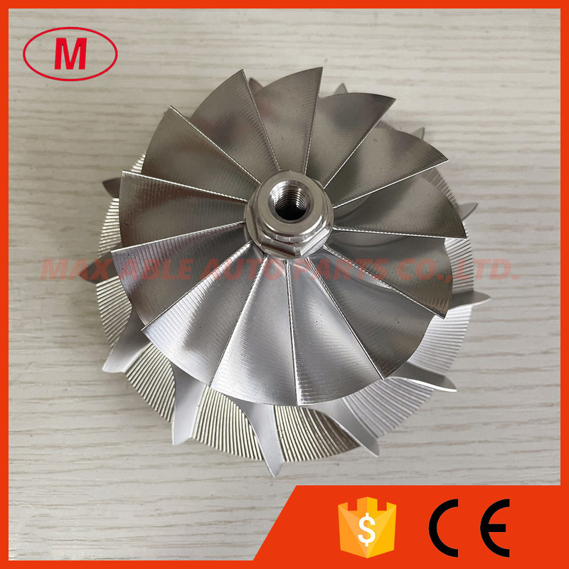 GTX5020R GEN II 150401 88.57/119.96mm 13+0 blades point milling turbo billet compressor wheel for 851285-5020S