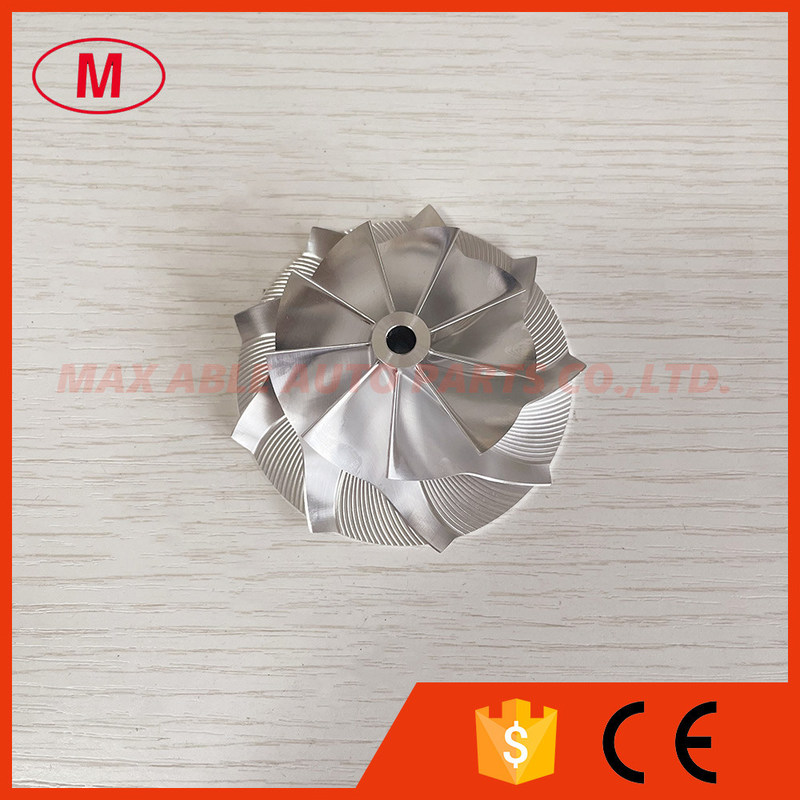 K14 50.33/71.00mm 9+0blades high performance milling/aluminum 2618/billet compressor wheel