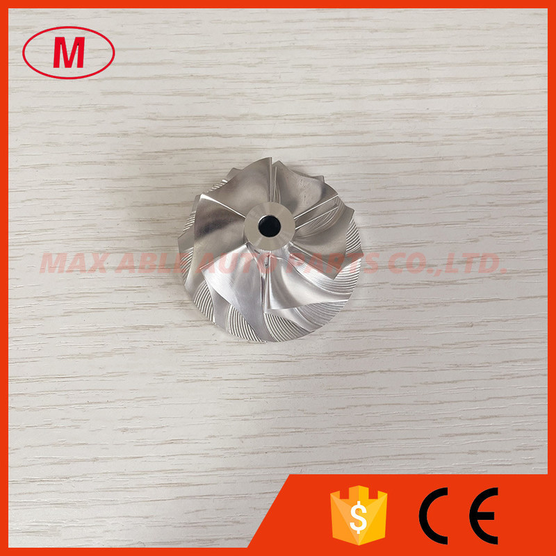 RHF5 37.11/48.00mm 6+6blades turbocharger aluminum 2618/milling/billet compressor wheel for VICC