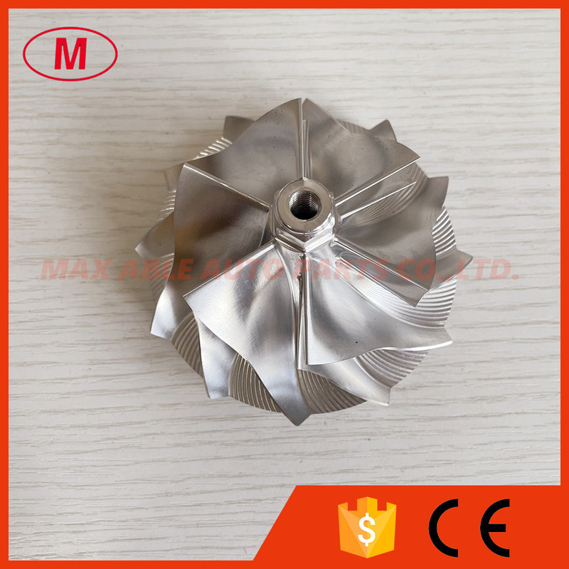 GTA4594 70.30/94.00mm 6+6 blades 434335-0017 high performance Turbo milling/aluminum 2618/billet compressor wheel