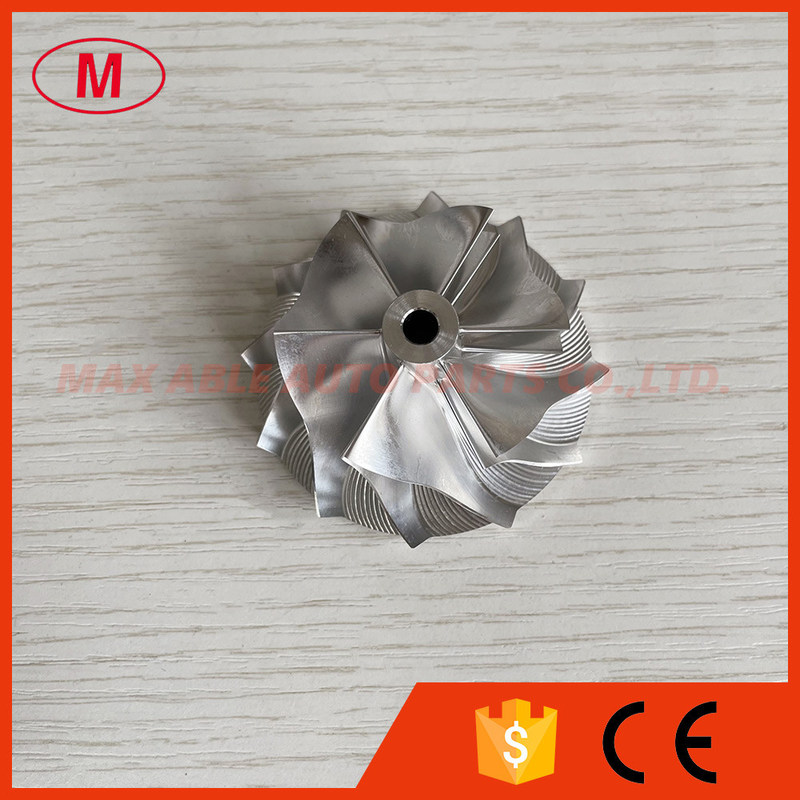 TD04L6-15TK31  42.00/56.02mm 6+6 blades forward turbo milling/billet compressor wheel for 49377-07320/49377-07325