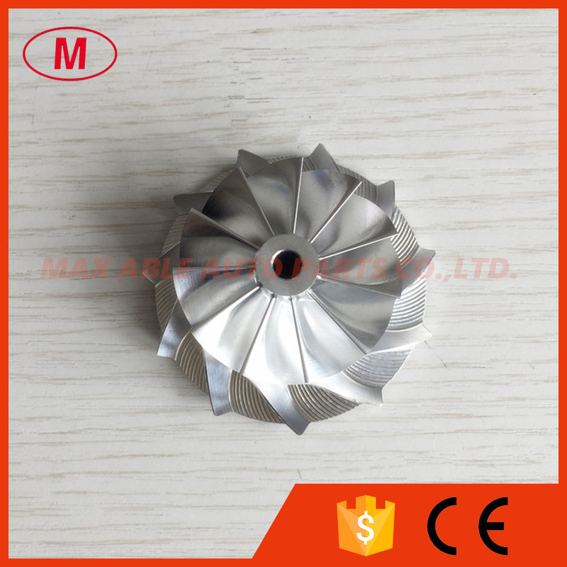 TD04HL 13T 40.61/56.02mm 49377-04200HF 11+0 blades performance turbo milling/aluminum 2618/ billet compressor wheel