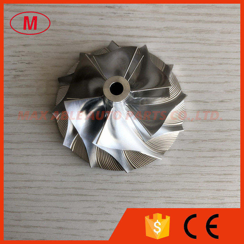GT2871 452546-0003B 51.17/70.98mm 6+6 blades high performance milling/aluminum 2618/Billet compressor wheel for racing