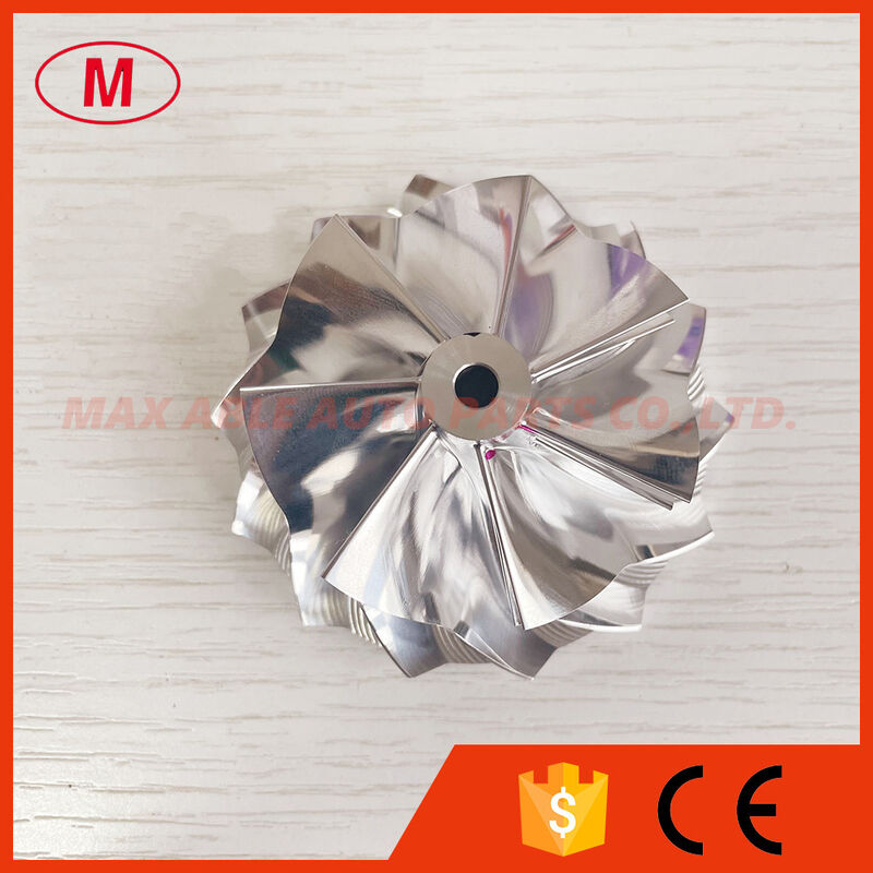 K04 51.58/61.98mm 7+7blades High Performance Milling/aluminum 2618/billet Compressor Wheel