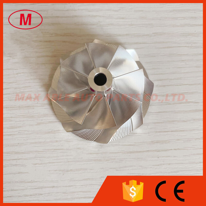 GTX2860R reverse GEN II 45.66/60.00mm 8+0blades Point milling turbo milling/aluminum 2618/billet compressor wheel