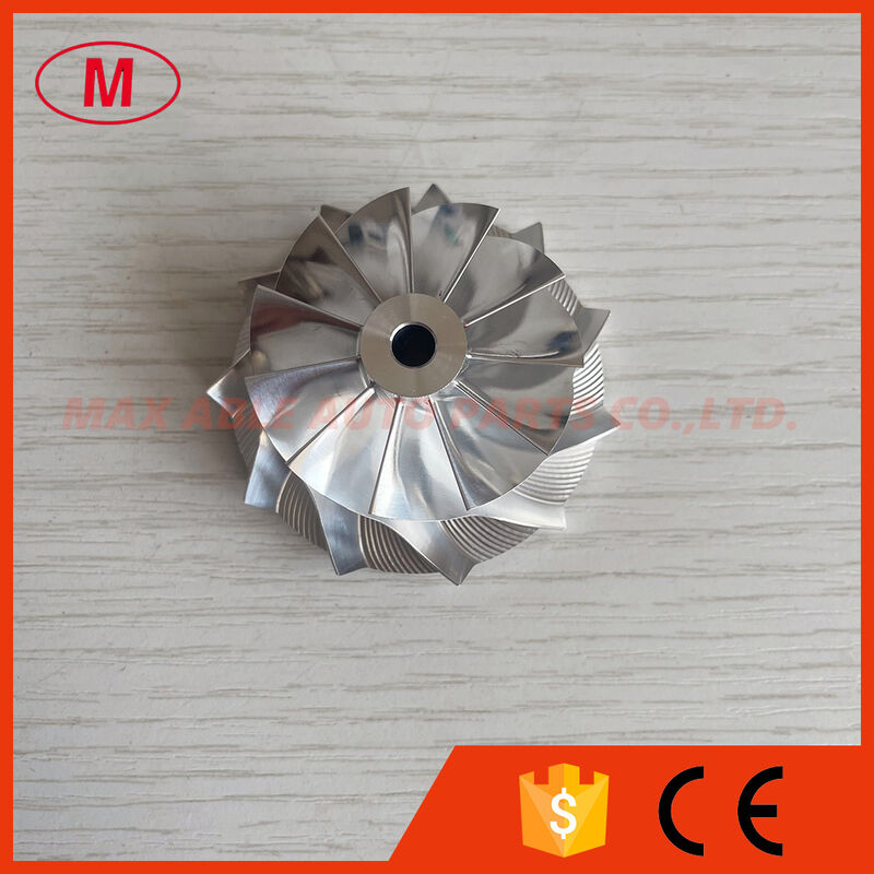 TD04HL 14T 49377-00015 39.60/51.00mm 1401-404-414 11+0 turbo Billet compressor wheel for 49177-02640/49377-00100/00110/00120/02100/06000/06010/06011/06150/06160/06161/06200/06201