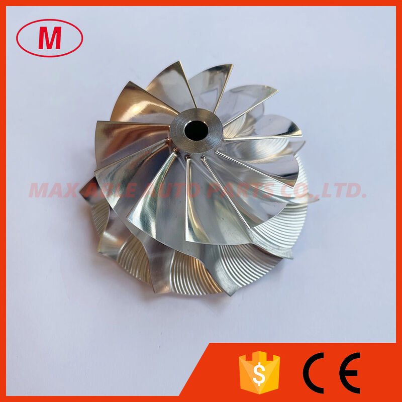 K16 forward 49.60/62.00mm 11+0 Blades High Performance Turbo Milling/aluminum 2618/billet Compressor Wheel for M2 E:N55B30A/N55