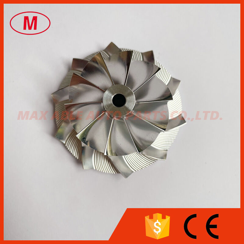 GT15-25 42.20/60.40mm 10+0 blades turbo milling/aluminum 2618/billet compressor wheel for racing
