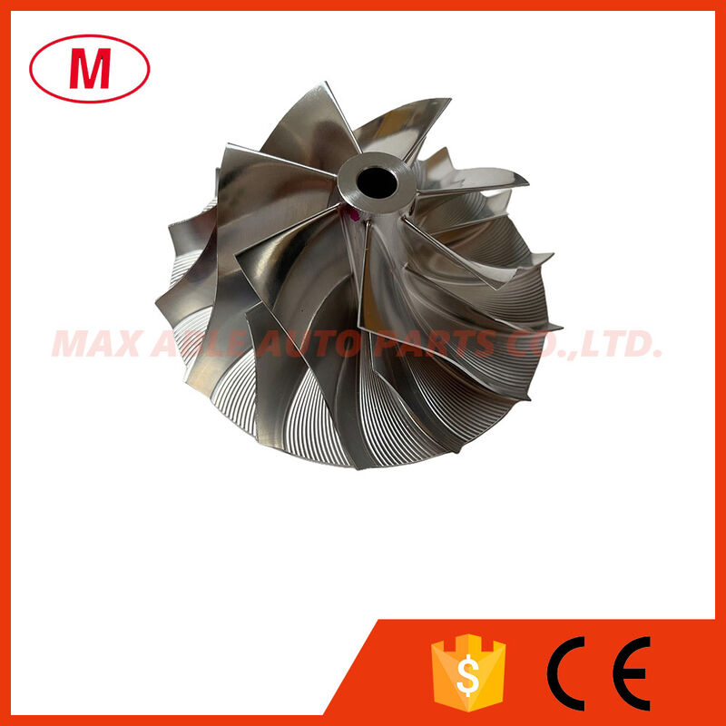 CT20B 17291-17040 45.90/64.89mm 7+7 blades high performance Turbo aluminum 2618/milling/billet compressor wheel for 17201-17040 Landcrusier 4.2L98on/1HDFTE