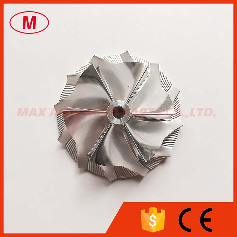 K04 42.00/56.08mm 6+6 blades high performance turbocharger billet/milling/aluminum 2618 compressor wheel
