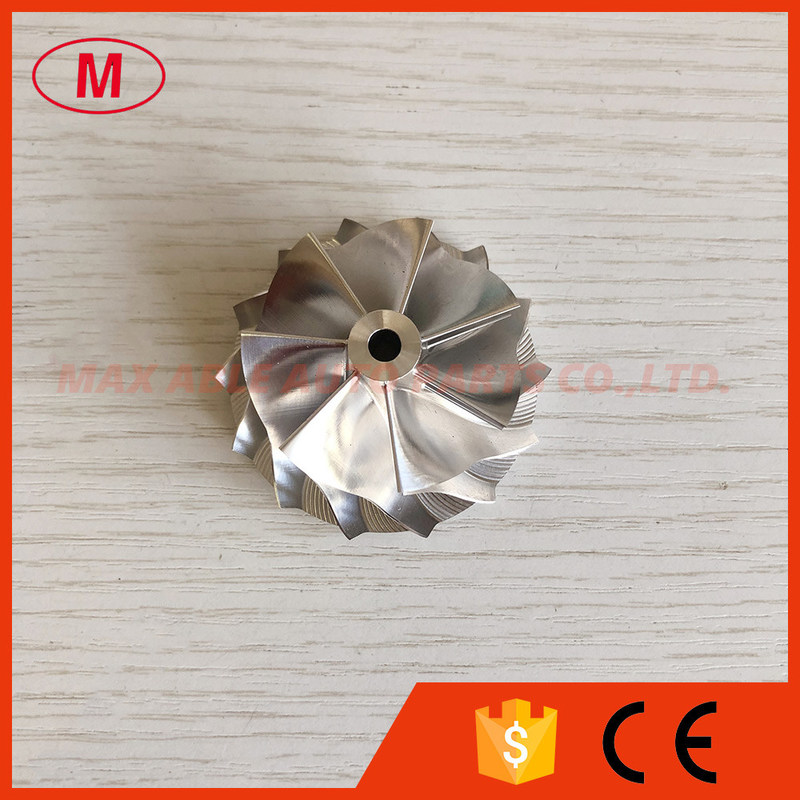 K04 41.00/50.80mm 7+7blades turbo milling/aluminum 2618/billet compressor wheel
