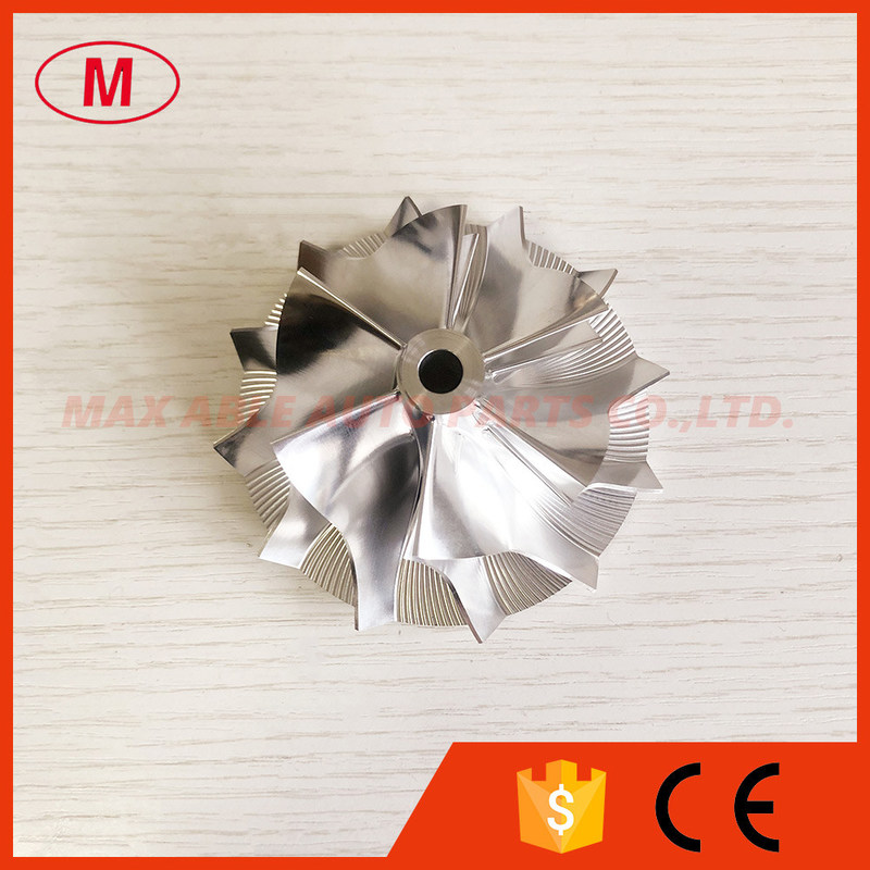 TD07S 57.69/78.00mm 6+6 blades Turbocharger milling/aluminum 2618/billet compressor wheel