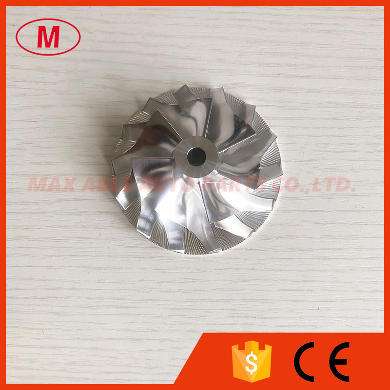 S200 7+7 blades 49.95/73.00mm Turbo milling/aluminum 2618/billet compressor wheel