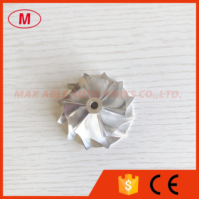 KP39 35.57/46.00mm 6+6blades high performance Turbo milling/aluminum 2618/billet compressor wheel super back:0.00