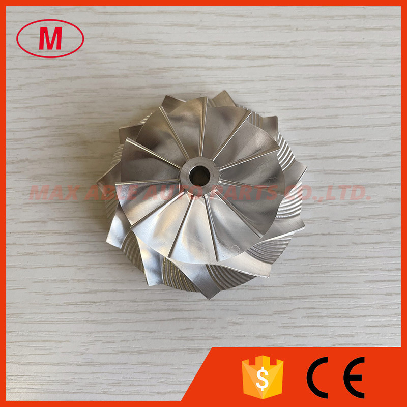 RHF5HB 50.39/68.01mm 11+0 blades high performance Turbocharger milling/aluminum 2618/billet compressor wheel