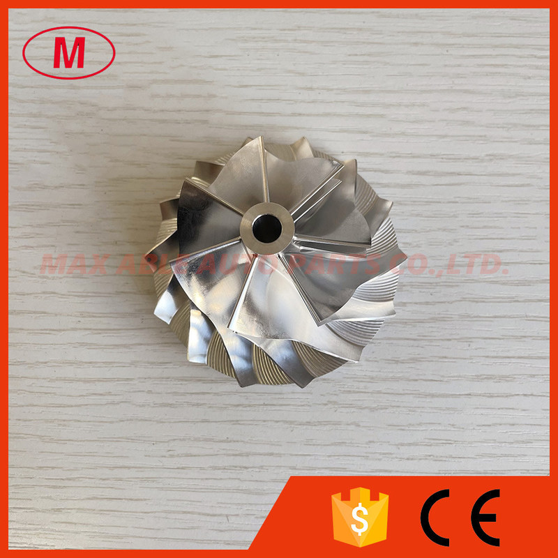 K26 50.33/72.60mm 7+7 blades high performance Turbo milling/aluminum 2618/billet compressor wheel for 5326-970-0001 M57D
